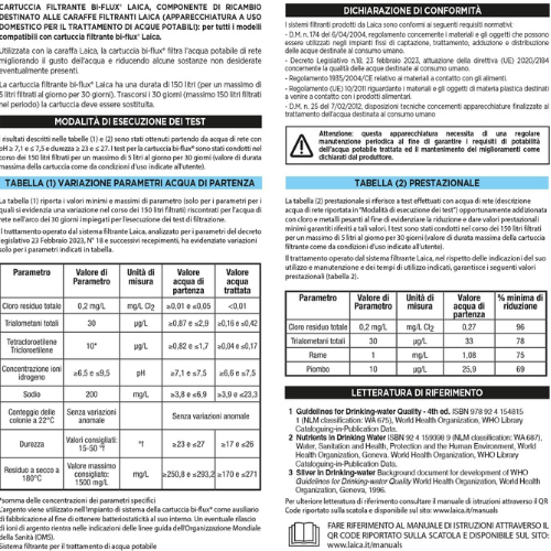 Set di Cartucce Filtranti per Acqua – Fornitura da 12 Mesi