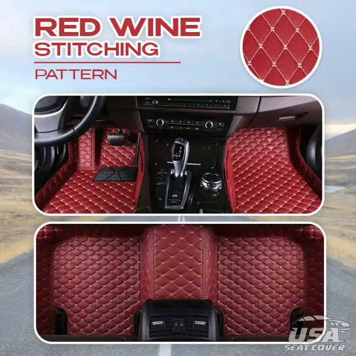 ShieldMats® Tappetini e rivestimenti resistenti e universali per auto, SUV e furgoni. (Kit completo anteriore e posteriore)