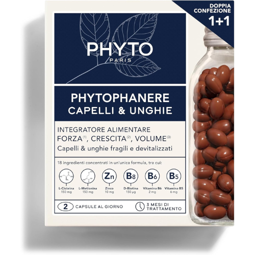 Integratore per Capelli e Unghie – Programma da 180 Capsule