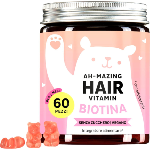 Caramelle alla Biotina per Capelli, Pelle e Unghie – Integratore Beauty Senza Zucchero