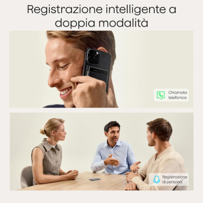 Registratore Vocale Digitale Intelligente con AI – Lunga Durata & Trascrizione Avanzata