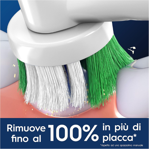 Testine di ricambio per spazzolino elettrico – Confezione da 16