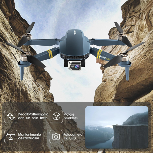 Drone 4K a Lunga Distanza per Avventure Aeree Straordinarie