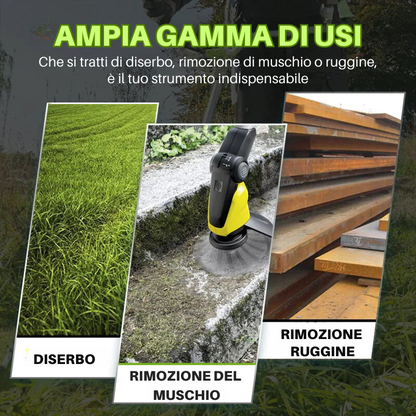 La Testa Del Tagliaerba Ha 6 Rami Intrecciati Con Filo D'Acciaio Resistente