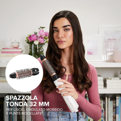 Spazzola Modellante 5‑in‑1 per Uno Styling Facile e Versatile
