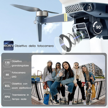 Drone 4K a Lunga Distanza per Avventure Aeree Straordinarie