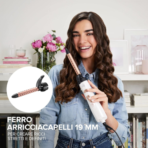 Spazzola Modellante 5‑in‑1 per Uno Styling Facile e Versatile
