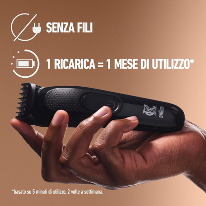 Rifinitore di Barba e Capelli ad Alta Precisione per una Cura Impeccabile