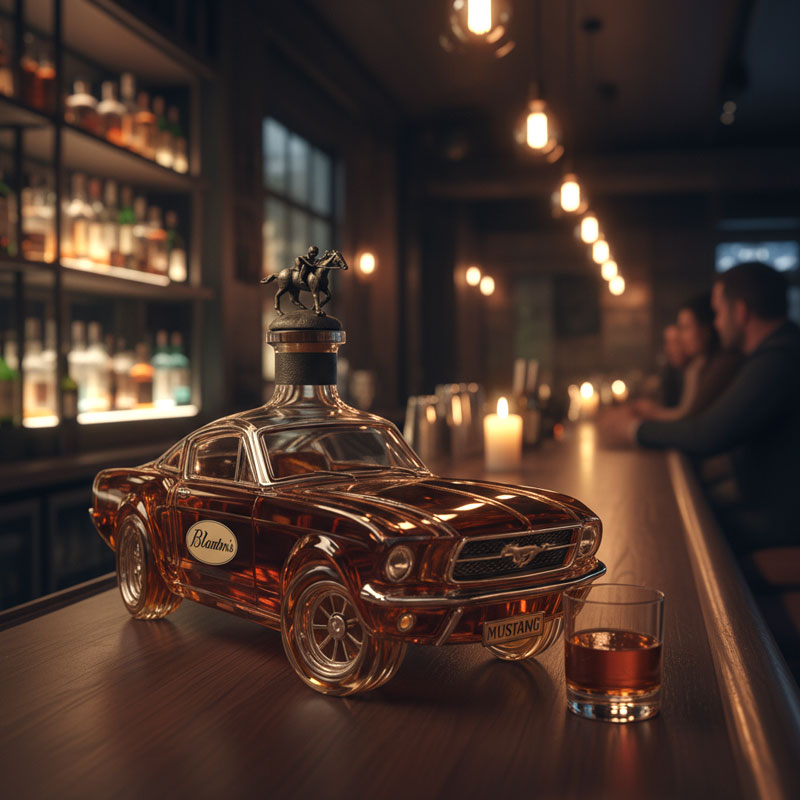 Bronco Whiskyfles