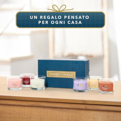 Elegante Set di Candele Profumate – Collezione da 6 Fragranze