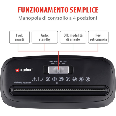 Distruggi‑Documenti Compatto per Casa e Ufficio