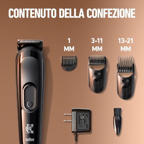 Rifinitore di Barba e Capelli ad Alta Precisione per una Cura Impeccabile