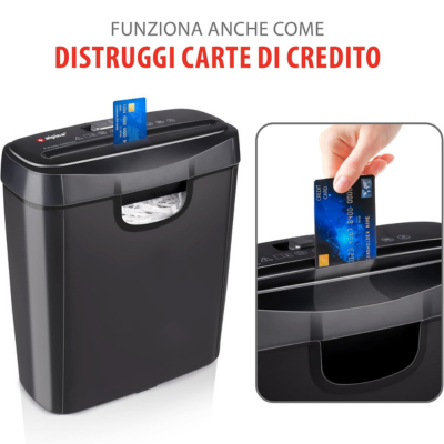Distruggi‑Documenti Compatto per Casa e Ufficio