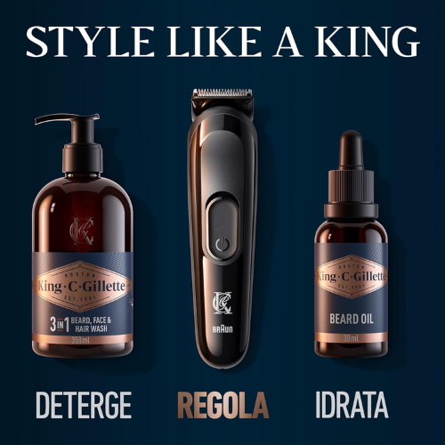 Rifinitore di Barba e Capelli ad Alta Precisione per una Cura Impeccabile