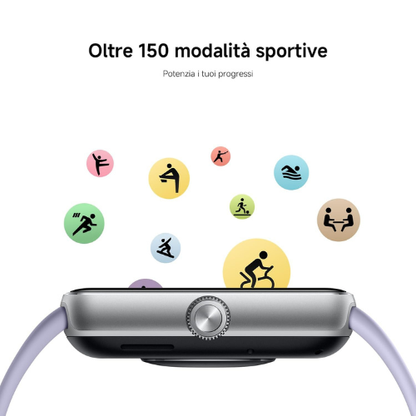 Smartwatch Avanzato per Fitness e Benessere con Display AMOLED