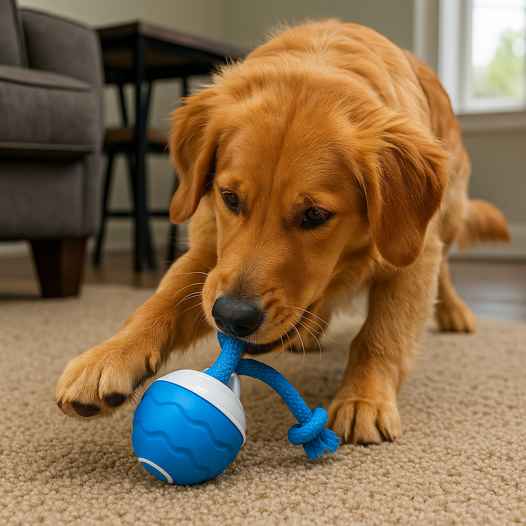Palla ai lamponi - Giocattolo interattivo per cani