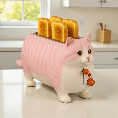 Tostapane KittyToast: una colazione che fa le fusa!