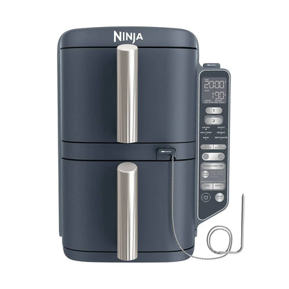 Friggitrice ad aria Ninja Double Stack XL a 2 livelli con sistema di cottura intelligente 9,5 L Cyber Space
