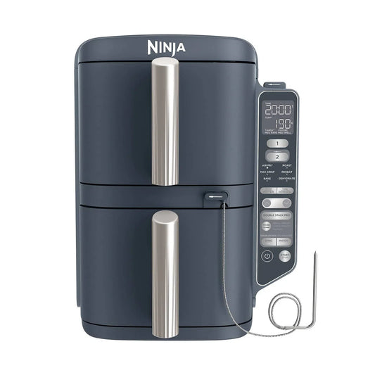 Friggitrice ad aria Ninja Double Stack XL a 2 livelli con sistema di cottura intelligente 9,5 L Cyber Space