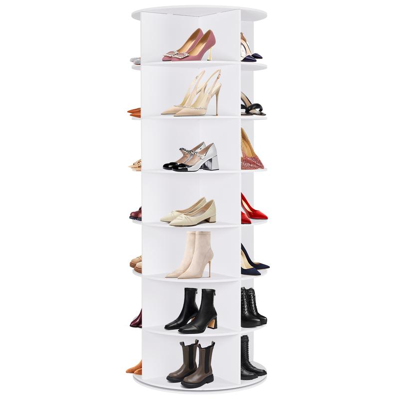 Lumen: Scaffale rotante a 360° per scarpe