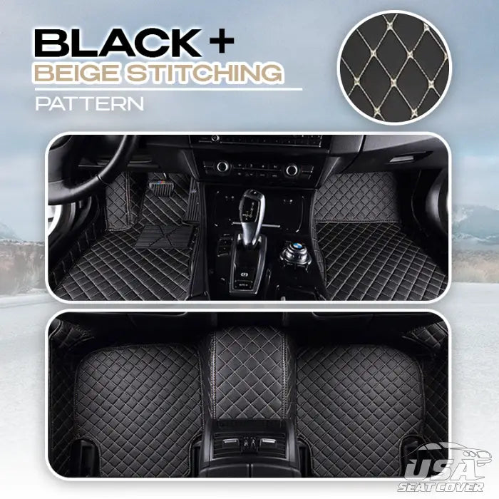 ShieldMats® Tappetini e rivestimenti resistenti e universali per auto, SUV e furgoni. (Kit completo anteriore e posteriore)