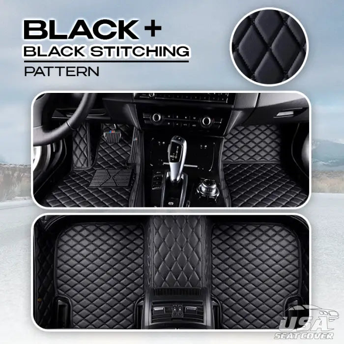 ShieldMats® Tappetini e rivestimenti resistenti e universali per auto, SUV e furgoni. (Kit completo anteriore e posteriore)