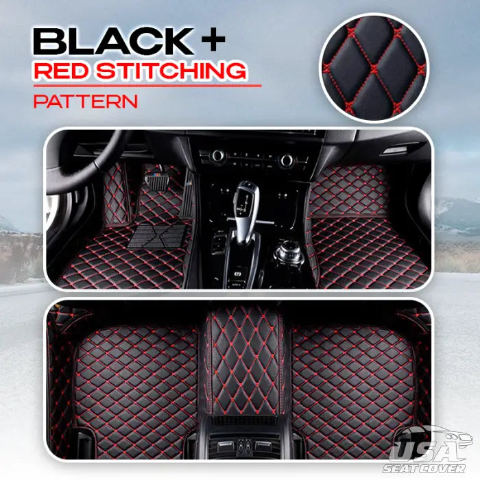 ShieldMats® Tappetini e rivestimenti resistenti e universali per auto, SUV e furgoni. (Kit completo anteriore e posteriore)