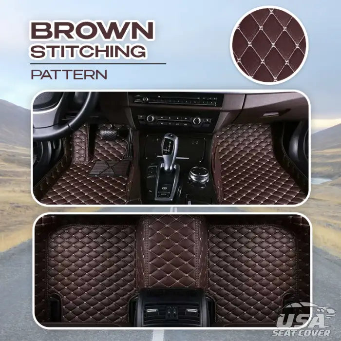 ShieldMats® Tappetini e rivestimenti resistenti e universali per auto, SUV e furgoni. (Kit completo anteriore e posteriore)