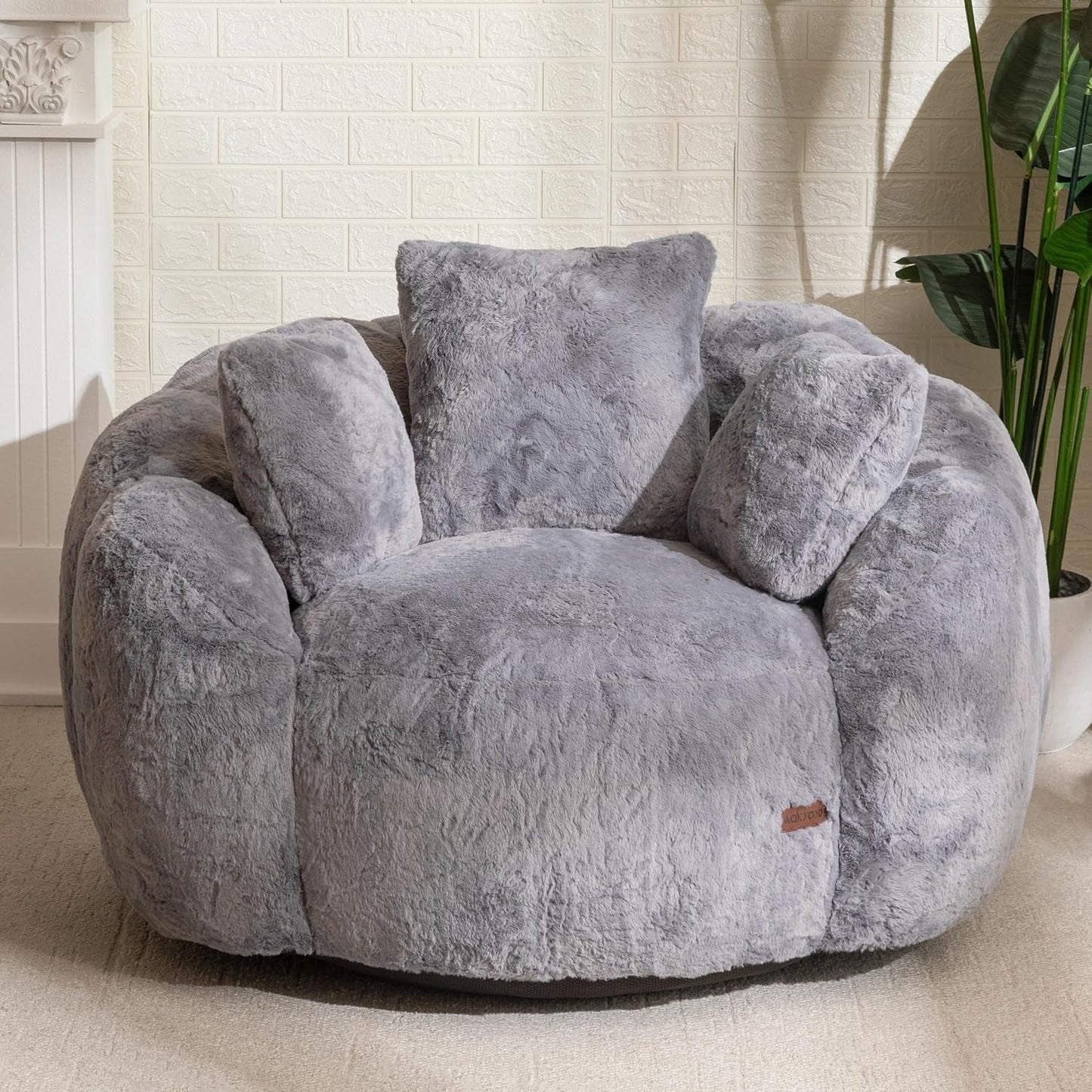 Breez | Divano da pavimento in peluche (1 ACQUISTATO = 1 IN OMAGGIO)