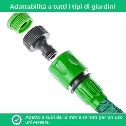 Aquaflex｜Tubo flessibile estensibile｜8 modalità di getto ad alta pressione