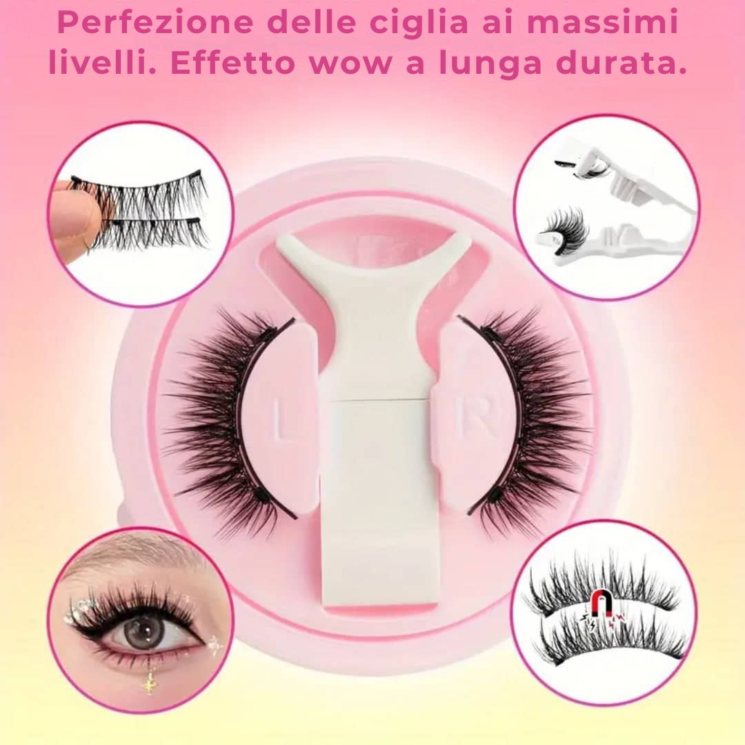 Lumoshe - Ciglia finte magnetiche e morbide