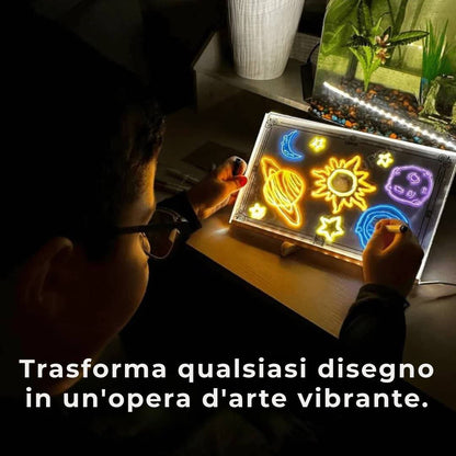 Lavagna LED per bambini