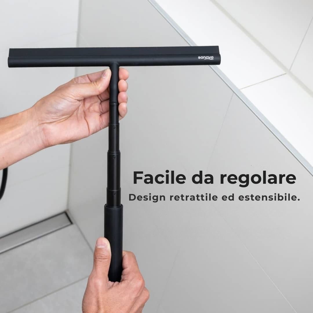 Scopino estensibile per doccia