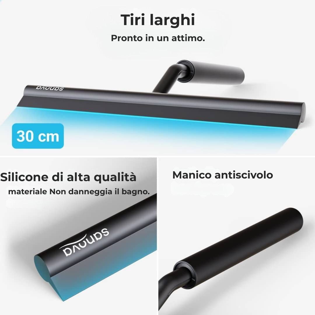 Scopino estensibile per doccia