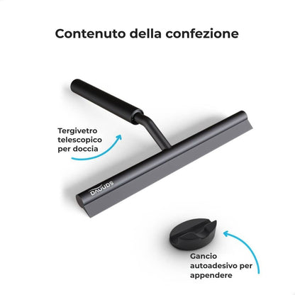 Scopino estensibile per doccia