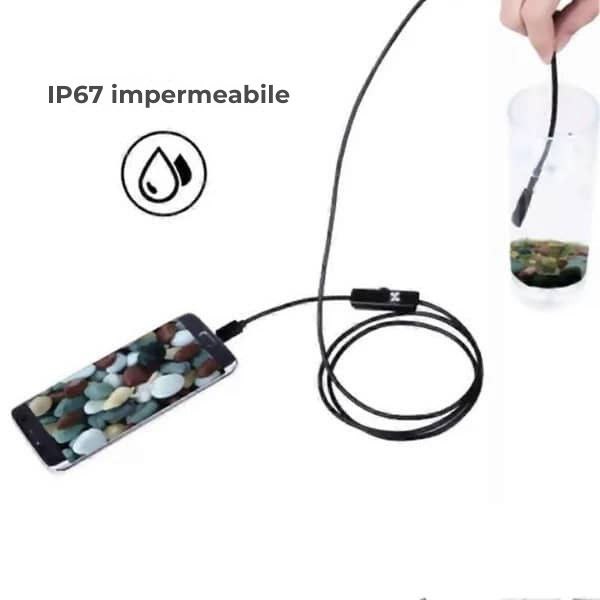 ENDUCAM | Endoscopio impermeabile ultrasottile
