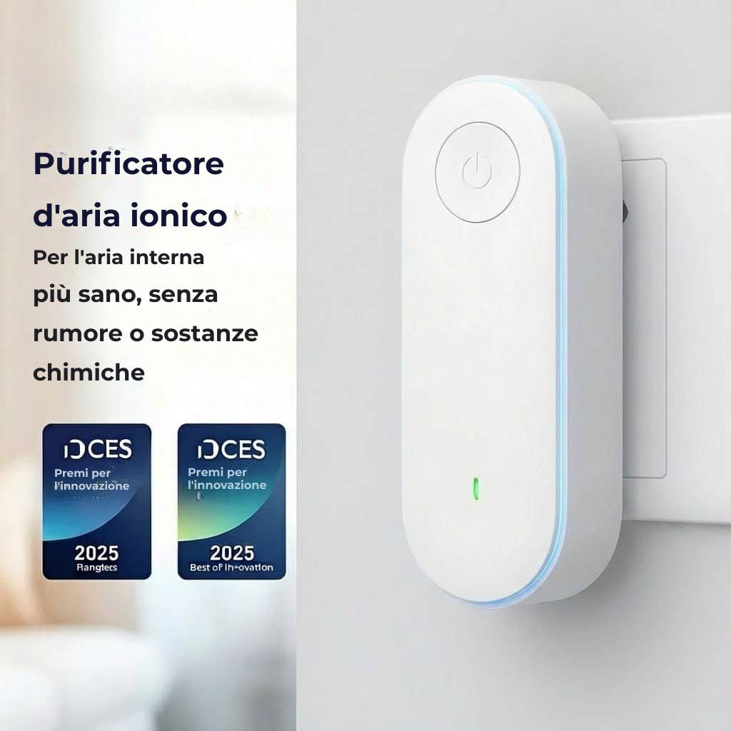Purificatore ionico antiallergico