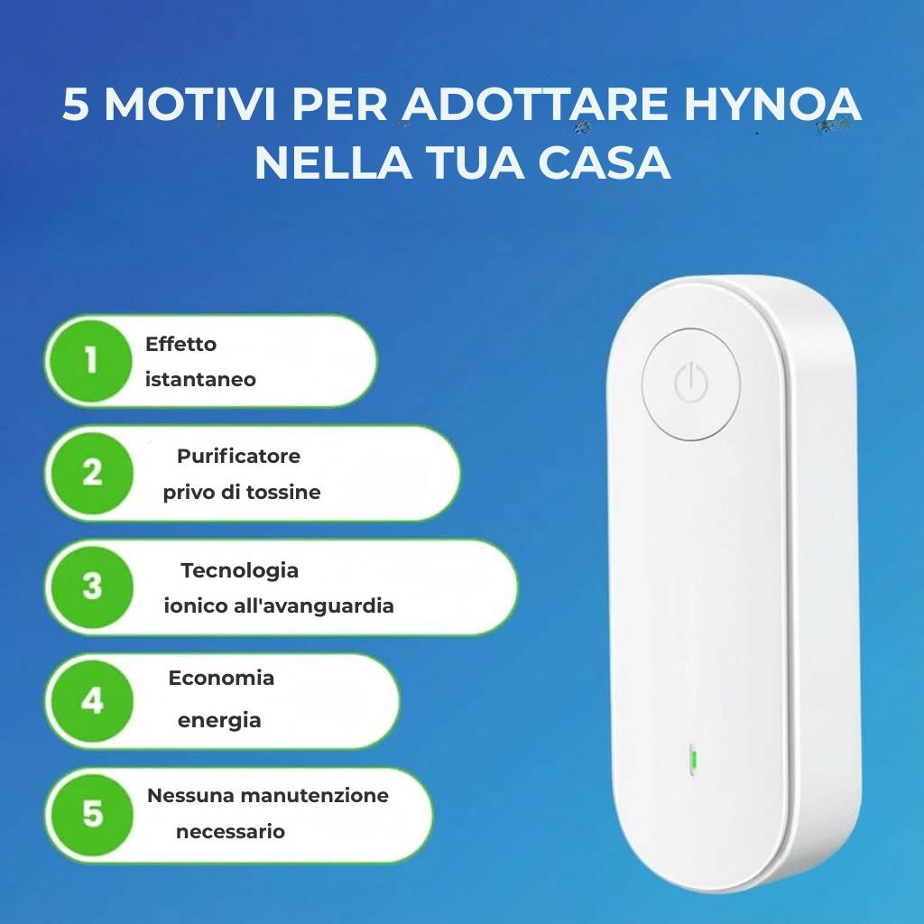 Purificatore ionico antiallergico