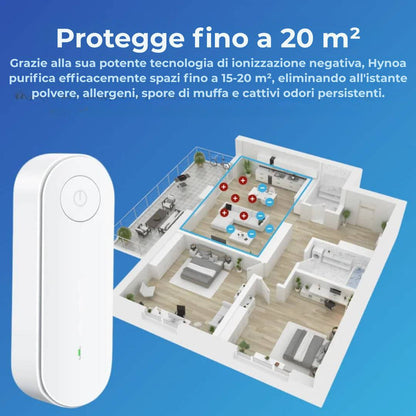 Purificatore ionico antiallergico