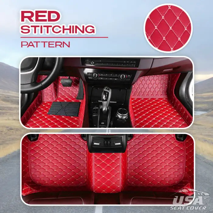 ShieldMats® Tappetini e rivestimenti resistenti e universali per auto, SUV e furgoni. (Kit completo anteriore e posteriore)