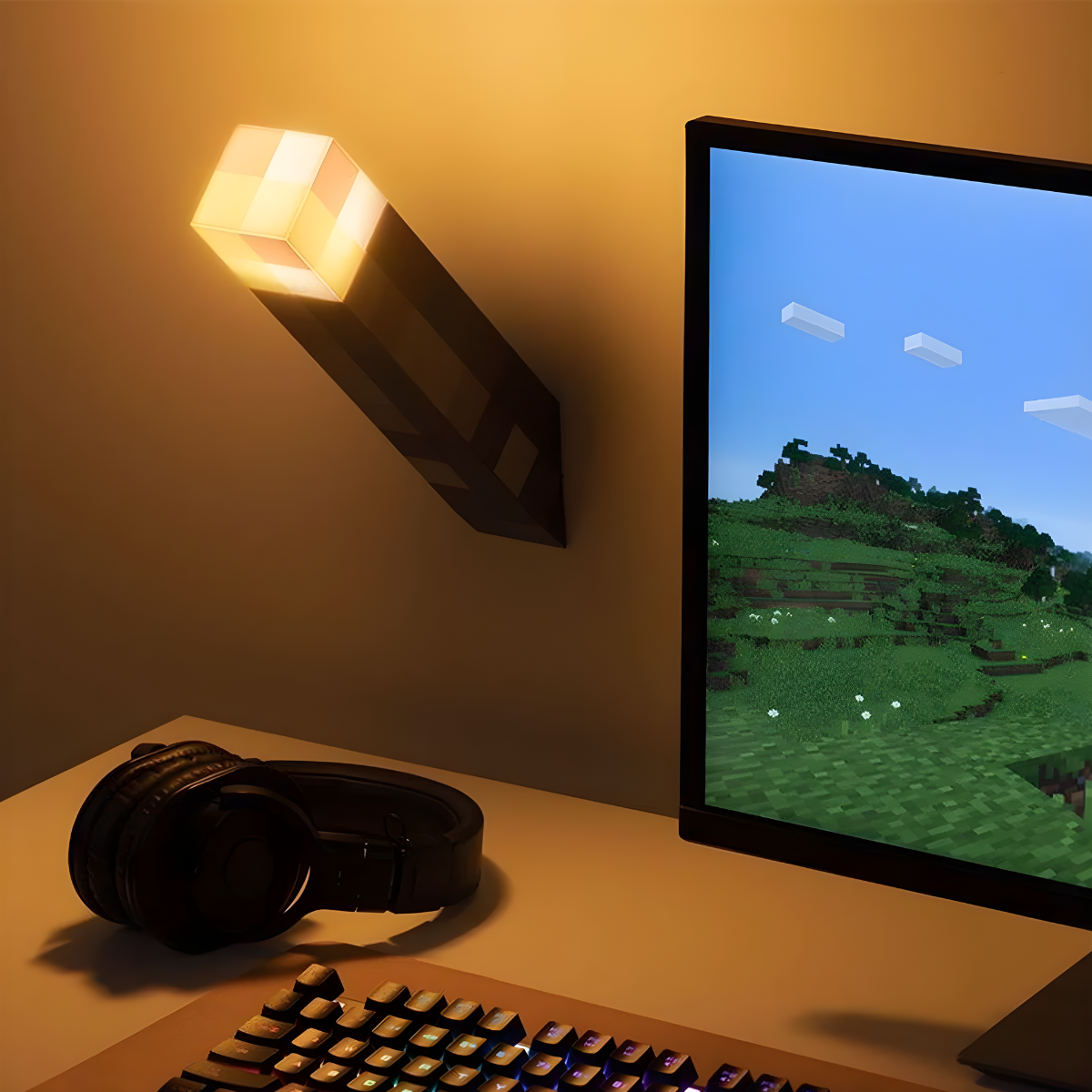 Pixel Torch - Minecraft dallo schermo alla realtà
