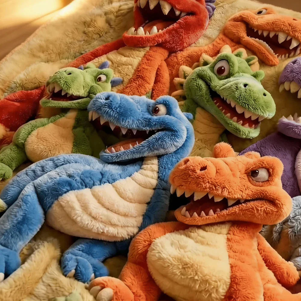 Dinozy™ Coperta dinosauro sensoriale 3D